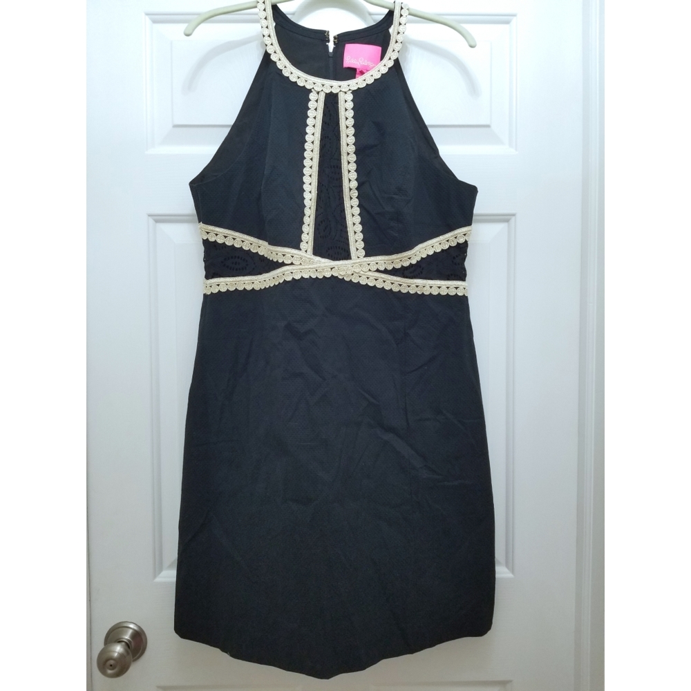 Lilly Pulitizer NWT Lane Stretch Shift Onyx Size 16